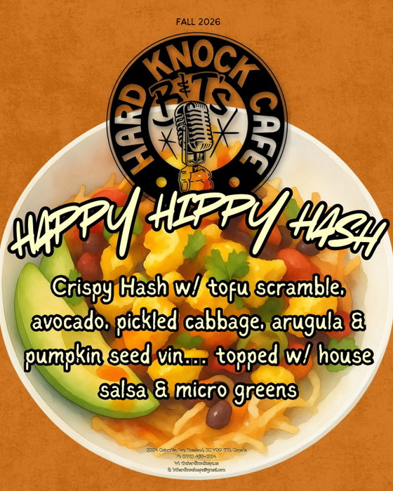 There’s been a little update to our Hippy Hash 🥬🤘🏻🕺🏼 how do you feel about that?

#breakfast #bntshardknockcafe #rossland #kootenays 

Mon - Closed
Tues - 8 am - Late!
Wed -  8 am - Late!
Thurs - 8 am - Late!
Fri - 8 am - Late!
Sat - 8 am - Late!
Sun - 8 am - 8 pm
