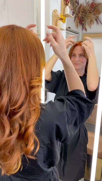 Transformation time! Here’s a little BTS for a full color change. What do you think?