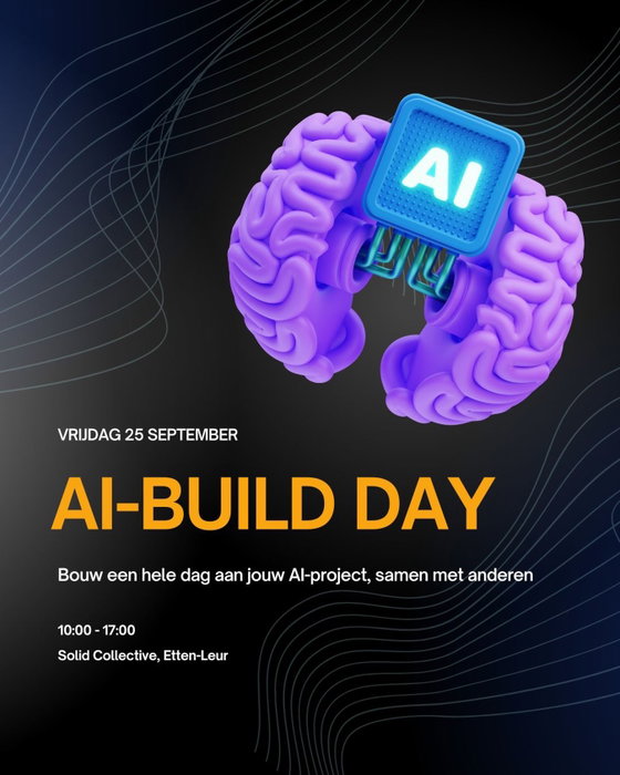 AI Build Day | vrijdag 25 september | 10:00–17:00