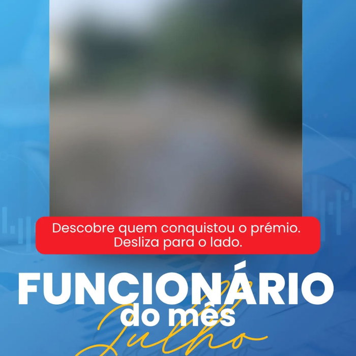🏆 FUNCIONÁRIO DO MÊS DE JULHO
🏅 Vencedor: Areia e Tijolos da Policarpo Martins.
Há col…