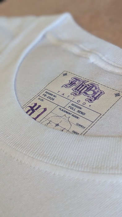 Had the pleasure of working on @flybytatts merch for his FlyBy 50 event this pas