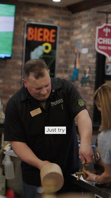Yes you can buy beer there. You can also sit down and drink one. @deciccos in Brewster built the first taproom inside a grocery store in New