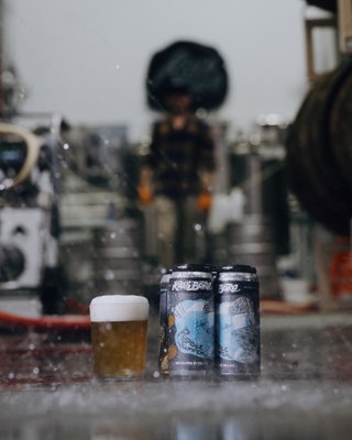 Puddle Jumper earned its name 💦 Once on the drive back from upstate with a truck full of wet hops. Then again on the brewery floor, which i