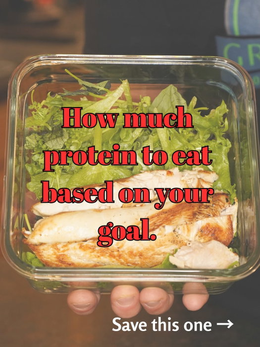 You hear “protein” all the time, but how much do you actually need?

The RDA amount is 0.36g per pou…