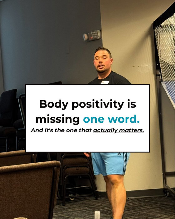 The body positivity/body love movement misses one huge nuance… respect.
The body positivity movemen…