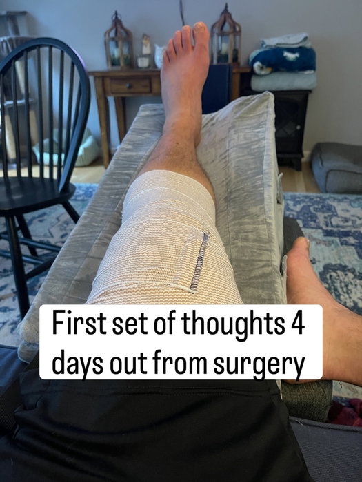 Rough first couple days, but seem to be through the worst of it.