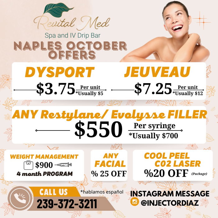 Check out this months offers ! 🍁