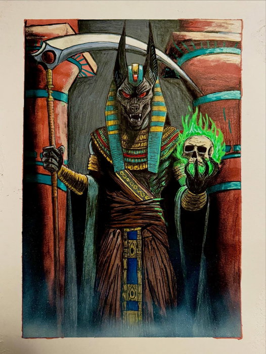 Anubis doesn’t judge you.
He just weighs your heart against a feather and lets the scale do the talk…