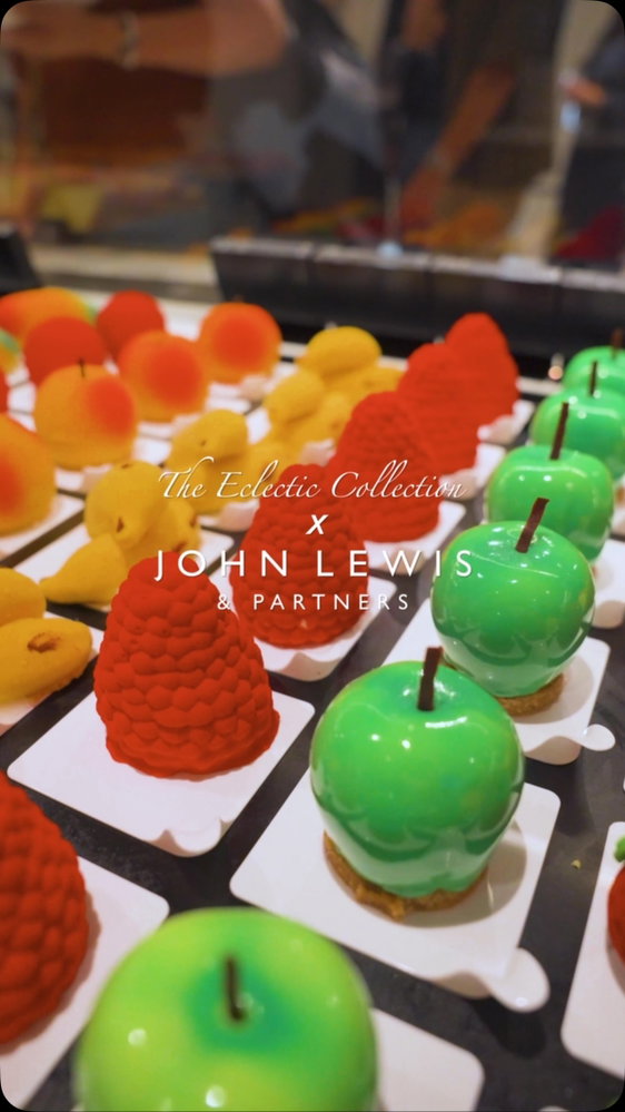 The Eclectic Collection × John Lewis The Residency. 🏰 Our Patisserie has landed at John Lewis Oxford Street. Your shopping break just got an upgrade 🍓🥭