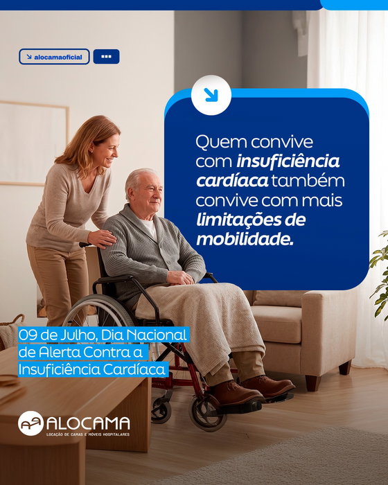 A insuficiência cardíaca limita a capacidade de esforço físico, tornando atividades simples, como caminhar ou levantar,