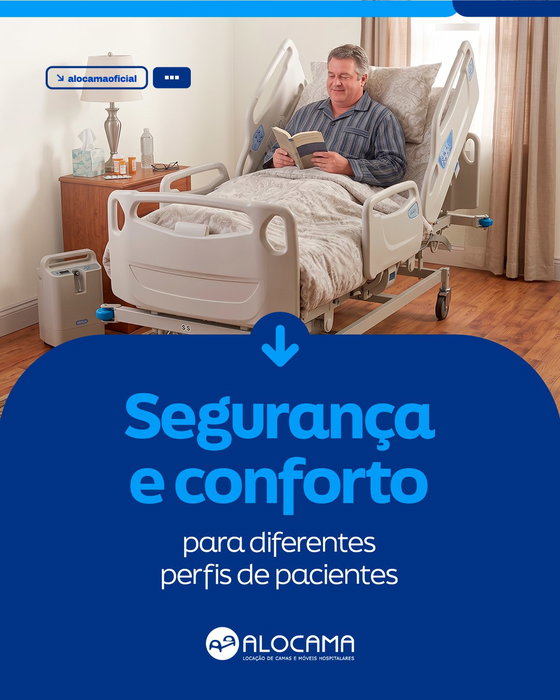 Pacientes com peso elevado precisam de uma estrutura de cama hospitalar reforçada, com capacidade de suporte adequada e 