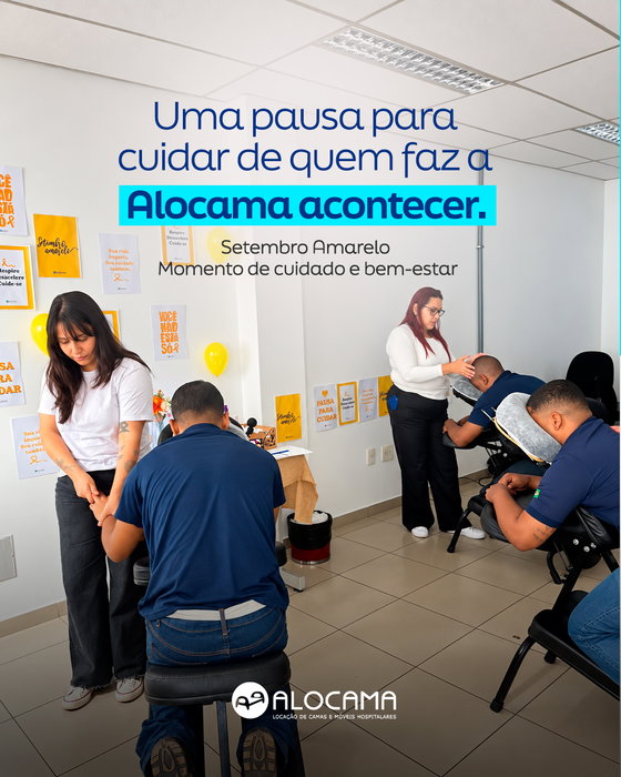 Em setembro, reforçamos uma mensagem que precisa estar presente o ano inteiro: cuidar de si também é prioridade. 💛

Com