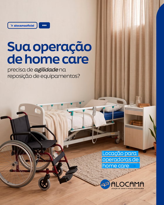 Empresas de home care lidam com uma demanda que muda toda semana. Cada paciente novo pode exigir um equipamento diferent