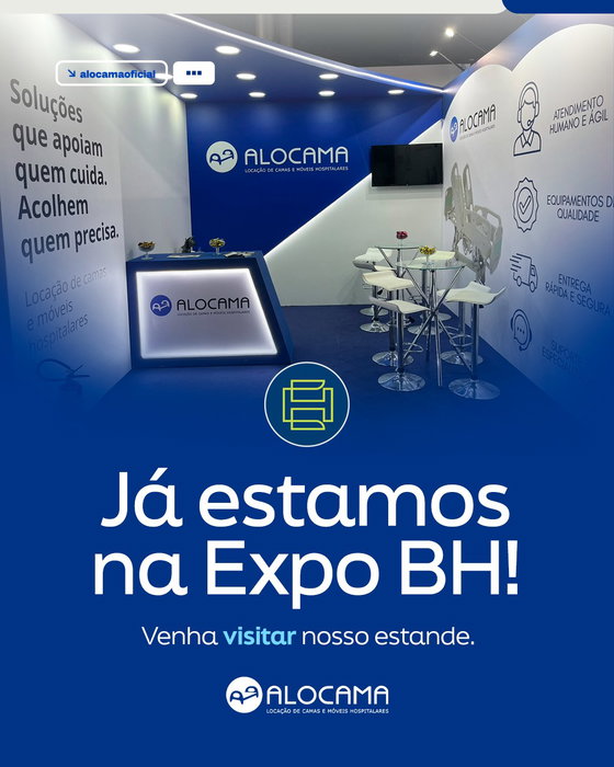 BH, já estamos por aqui! 📍✨

A Expo BH está acontecendo e a equipe da Alocama marca presença.

Quer entender melhor qua