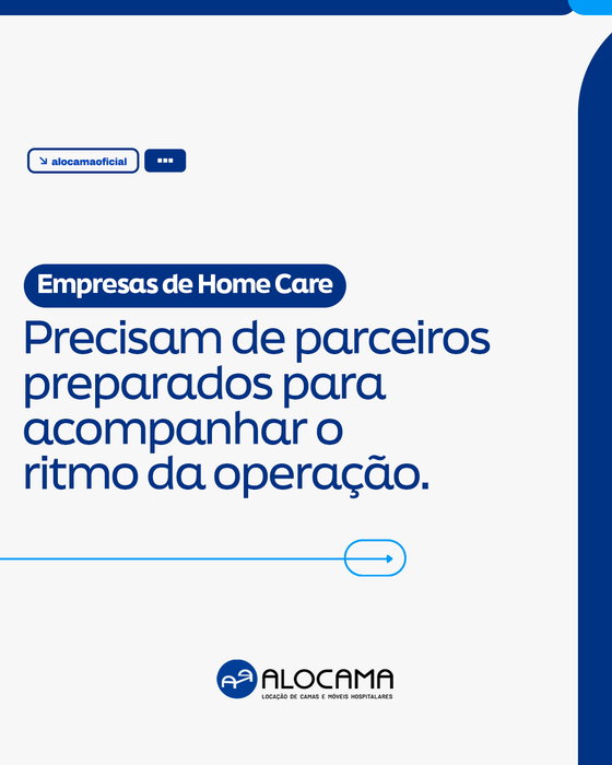 Empresas de atenção domiciliar precisam de disponibilidade de equipamentos, agilidade na entrega e padronização no atend