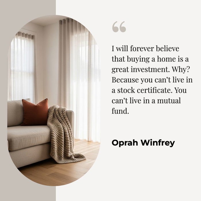 🏡 A home is so much more than an investment. It’s a sanctuary, a backdrop for life’s mile