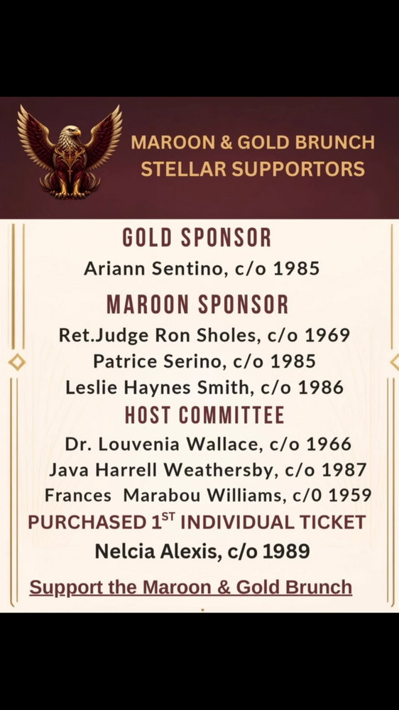 We’re calling on alumni, businesses, organizations, families, and community partners to help us make the senior year of the Class of 2027 one to remember!

Your sponsorship is more than a donation—it’s an investment in our students and an opportunity to support them as they celebrate this important milestone and prepare for their next chapter.

❤️ 100% of funds and donations received through this initiative will directly support the Class of 2027 and their senior-year efforts