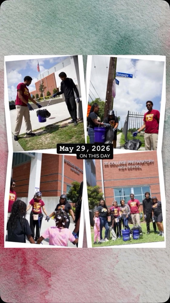 Community Clean Up 💛♥️🦅