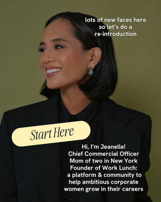 I’m Jeanelle 👋 I help you get seen and get ahead at work, while not losing…
