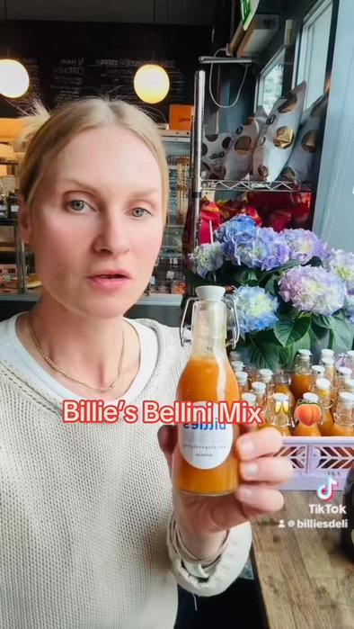 Årets første batch med Billies Bellini Mix!🍑🥂