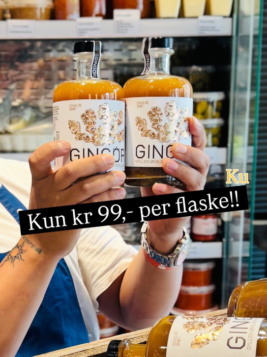 Vi tømmer lageret på Gingor i sjappa! Kr 99,- per flaske, før kosta den 299,- 😌 FOR en god deal 🤩