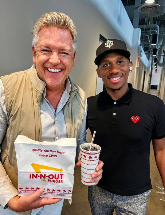 Wait, I know what you’re thinking… why are they taking a picture with an @innout meal? 😂

Well, I once heard a very wis