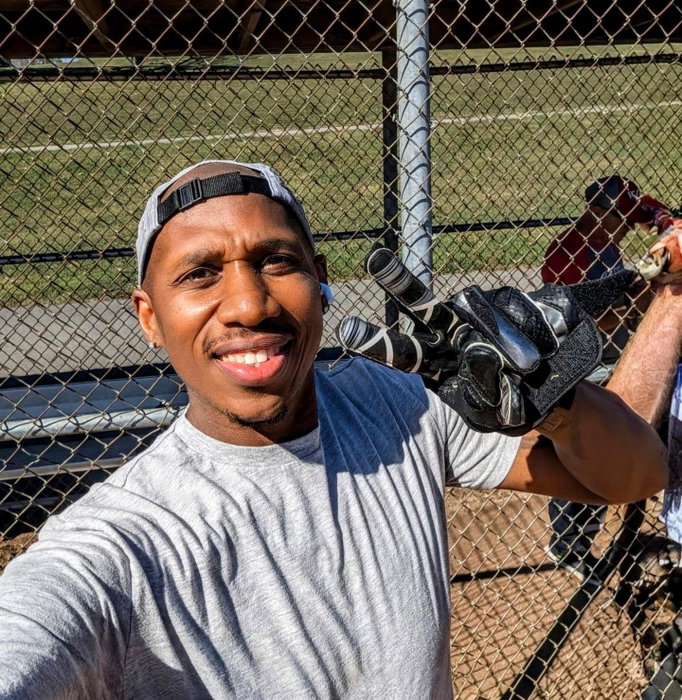 Today was a GREAT day for some good old-fashioned KICKBALL!

Now, did we play against a team with twice as many players?