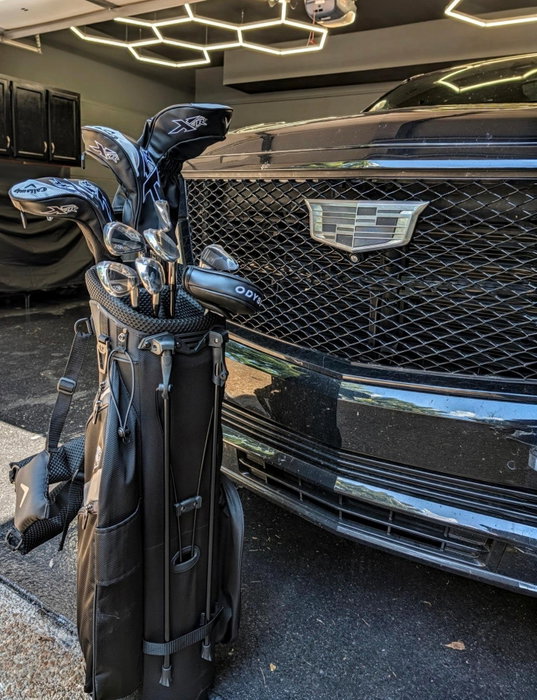 After YEARS of debating, overthinking, and putting it off… I finally did my big one and bought a set of clubs! 🙌🏾🏌🏾‍