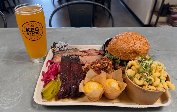THIS SATURDAY- 10/24 @stickybusinessbbq is coming through! 🔥 💯