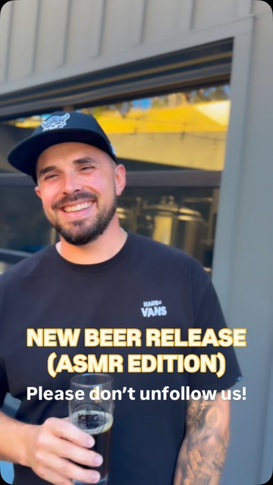 ASMR stands for Autonomous Sensory Meridian Response. It refers to the tingling, static-like sensations that start in the scalp and move down the neck, accompanied by a deep sense of relaxation. People use it to reduce stress, lower anxiety, and fall asleep faster.
Our beers do the same thing for you!! 😉 🍻