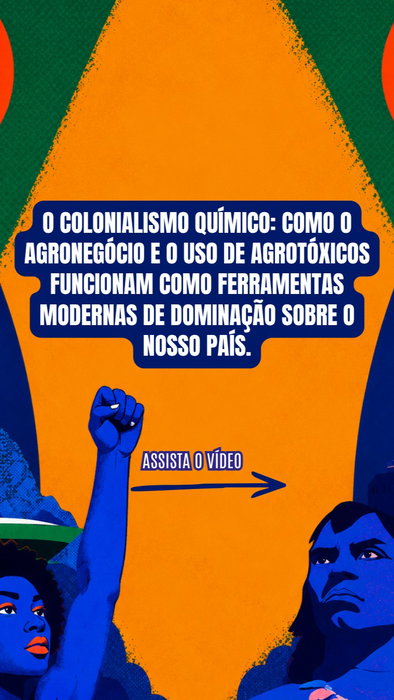 O Colonialismo Químico: Como a monocultura e o uso intensivo de agrotóxicos funcionam como ferramentas modernas de reconfiguração de poder sobre o território brasileiro.

Um pouco da minha fala no 78ª Reunião Anual da SBPC, o maior evento científico da América Latina!