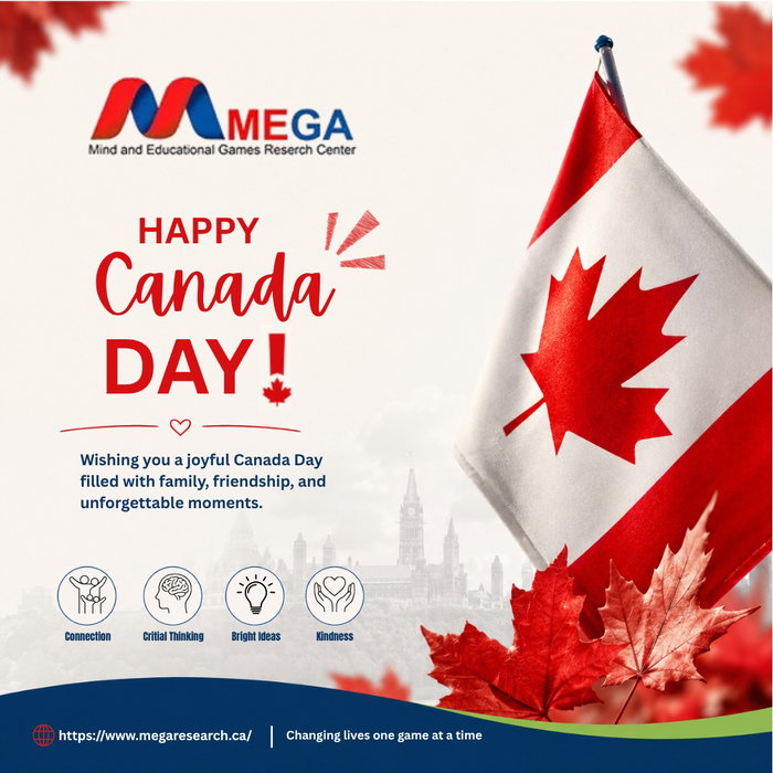 Happy Canada Day from MEGA! 🇨🇦

Today, we celebrate connection, kindness, bright ideas, and the joy of learning together.

Wishing everyone a wonderful Canada Day filled with family, friendship, and unforgettable moments.

At MEGA, we believe every game can inspire young minds and help change lives one step at a time.