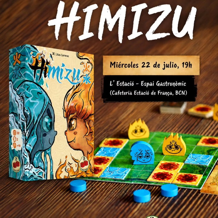 El próximo miércoles 22 de julio, a las 19h (en @estaciorestaurant, Cafetería de l' Estació de França en Barcelona) tien
