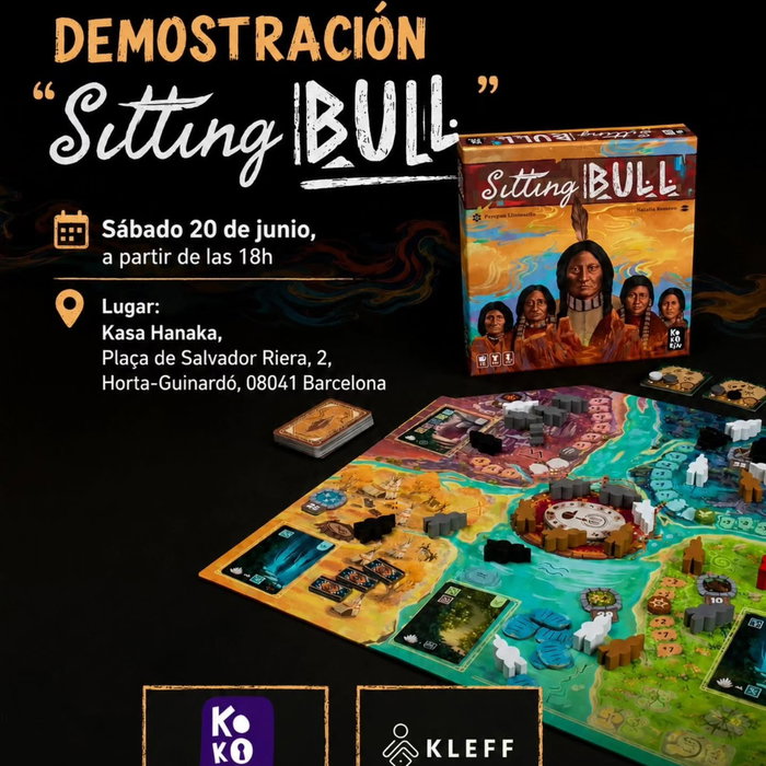 Este sábado en @kasa_hanaka habrá sesión de demostración del último juego del autor Perepau Llistosella, publicado por @
