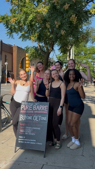 Celebrating 10 years with pure barre at their Ann Arbor downtown location. What’s better than Pilates and coffee??