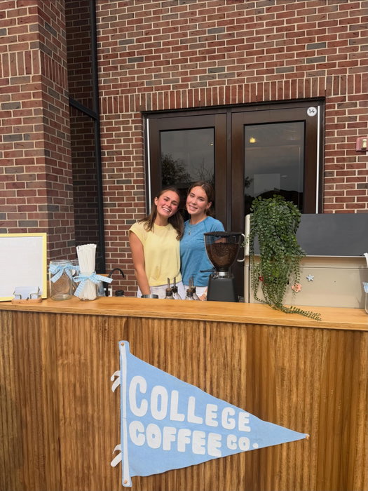 Our first event at Taylor!!!! A fun time at shop the loop getting to serve so many friends!