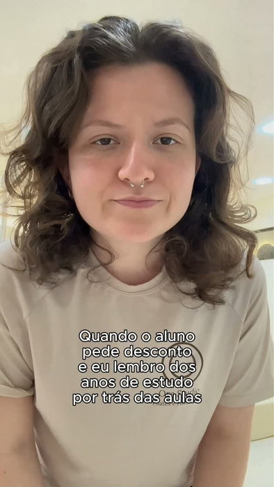 Quando o aluno já chega pedindo desconto 😂