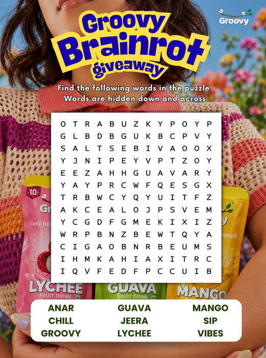 BRAINROT, BUT MAKE IT REWARDING. 🧠🎁GIVEAWAY ALERT.....

Find the words & DM us your solved puzzle or drop the image in