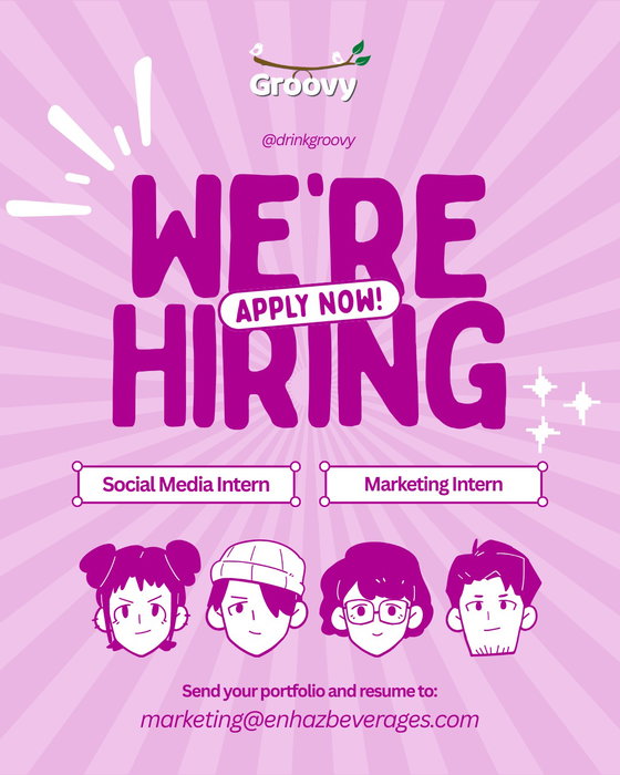 🚀 We’re hiring a Marketing & Social Media Intern

Got memes, ideas & main character energy? ✨
Come create content, brea
