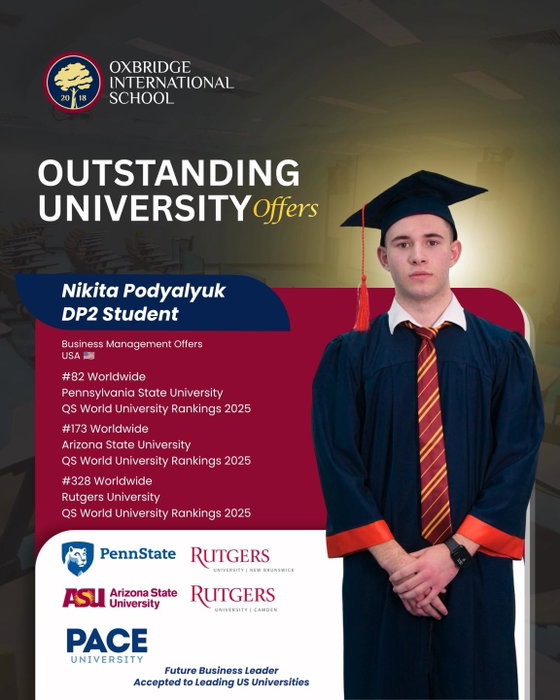 Oxbridge International School Instagram