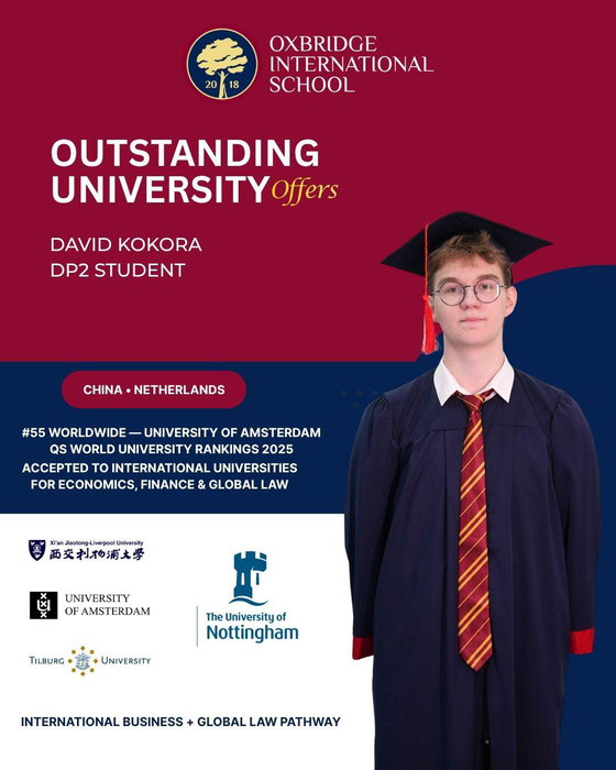 Oxbridge International School Instagram