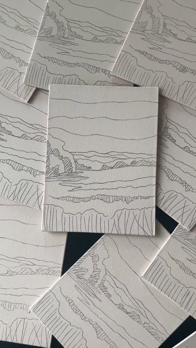 Something fun in works✨

#atlantaartist #oilpainting #paintprep #originalart