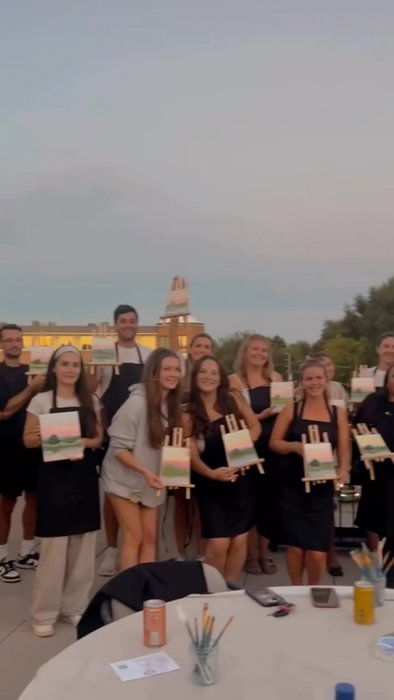 We had such a wonderful time painting, creating, and connecting with everyone at