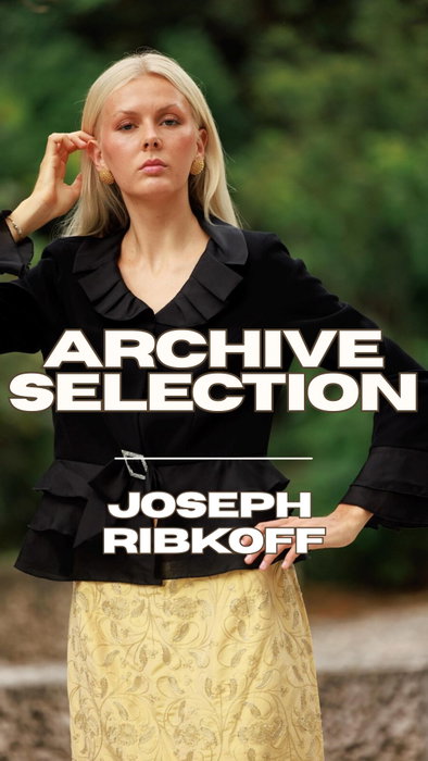 EP.2 Archive Selection ft. Joseph Ribkoff @josephribkoff 🤍 #vintage #archiveselection