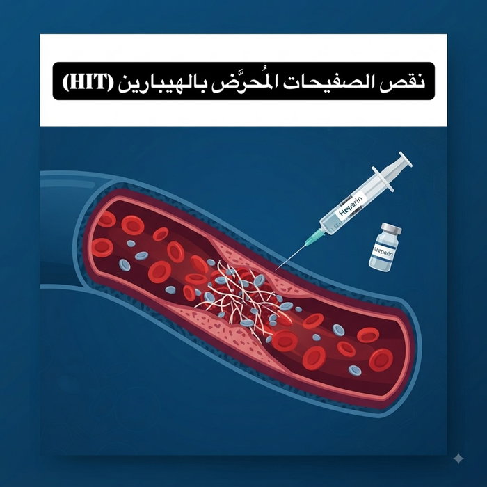 One: HIT means heparin-induced thrombocytopenia — the platelet count drops, but…