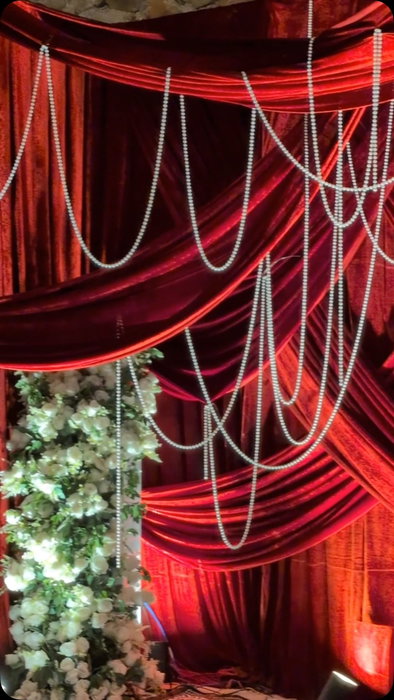 Grandeur wrapped in elegance for Shubhangi and Ayush’s Sangeet 🥀🌌