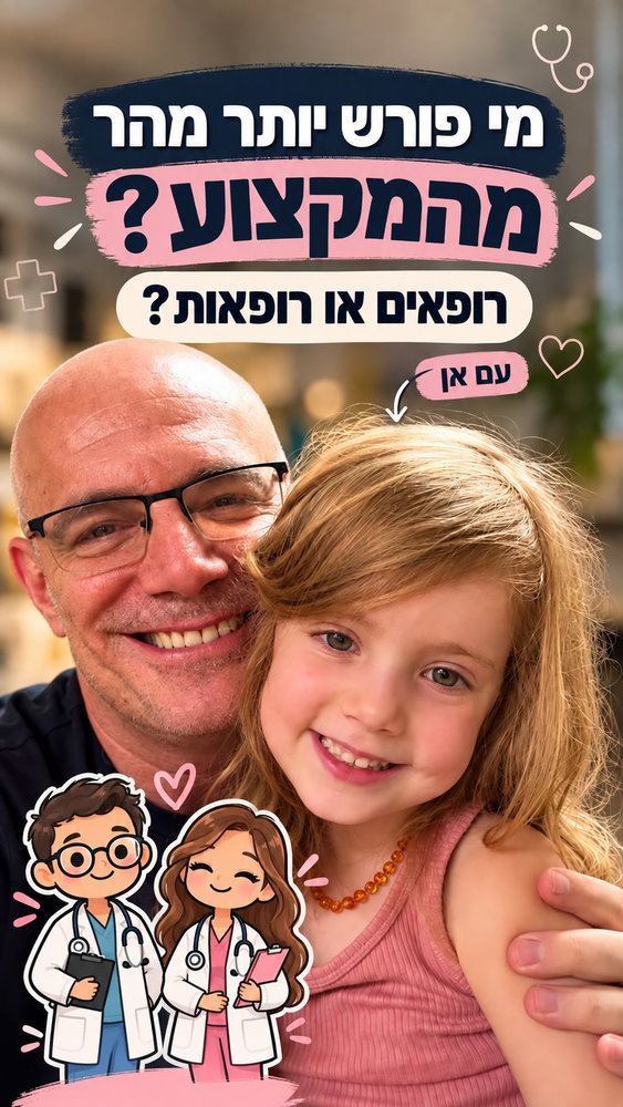מה גורם לרופאה מוכשרת, אחרי שנים של לימודים, התמחות וניסיון, להחליט שהיא לא רוצה להמשיך?הנתונים מעלים שאלה שהיא הרבה מעבר לרפואה: איך בונים מערכת שמאפשרת קריירה ארוכה בלי שהמחיר האישי יהיה גבוה מדי?
כי אולי הסיפור האמיתי הוא לא מי עוזב קודם, אלא מה אפשר לעשות כדי שאנשים טובים ירצו להישאר.
למה לדעתכם רופאות עוזבות מוקדם יותר? 👇
נשיםברפואה איזוןעבודהחיים