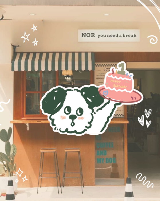 🎊Happy 1st Anniversary
NOR 7/15就滿1歲啦！
謝謝每一位走進 NOR 的你， 無論是每天的一杯咖啡、假日的一次停留， 或是帶著毛孩來散步，陪著我們走過第一個 365 天。
為了迎接一週年，限定商品開放預購。

