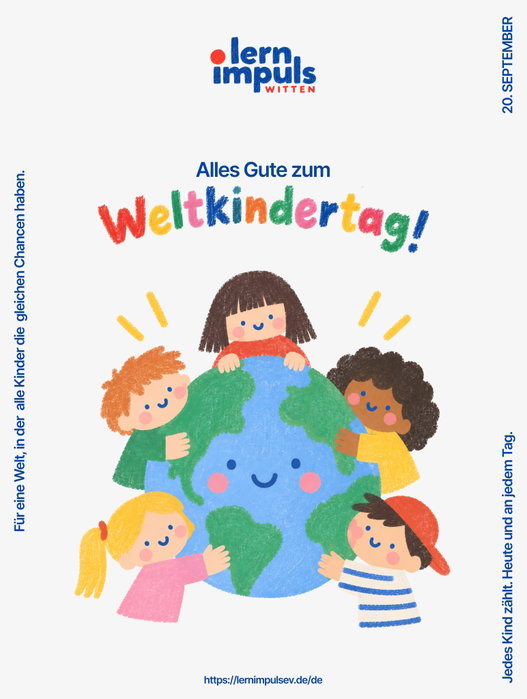Alles Gute zum Weltkindertag! 🌍💙