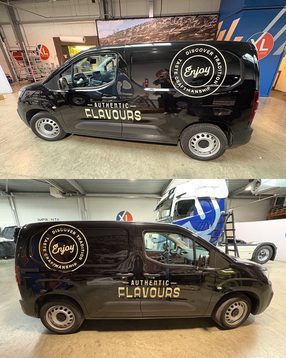 We mochten opnieuw aan de slag voor Authentic Flavours.

Deze keer verzorgden we de bestickering, met een strak en verzorgd eindresultaat.

Bedankt voor het vertrouwen!